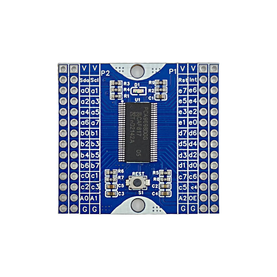 QSZNTEC PCA9698 Modul I2C Kaskaden-40-Kanal-IO-Erweiterungsmodul GPIO Erweiterungsplatine in Blau - Bild 2