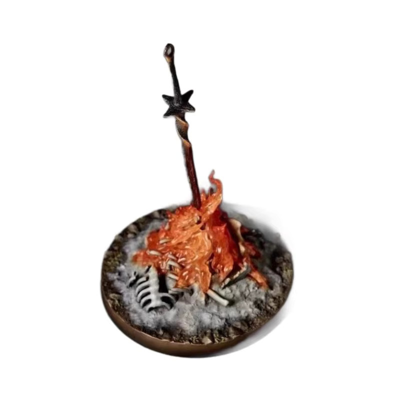 Bandai Action Figure Dark Souls Bonfire Lit Anime Sammelfigur für Desktop Dekoration und Kinder - Bild 2