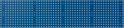 Bott Lochplatte Perfo XL aus Stahlblech, Farbe Enzianblau RAL 5010, B/T/H: 198,1 x 1,3 x 45,7 cm - Bild 1