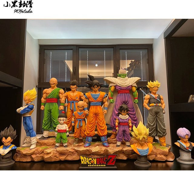 Bandai Dragon Ball Z Anime Figur, 9-teiliges Set, Kunststoff, Bunt / Mehrfarbig - Bild 1