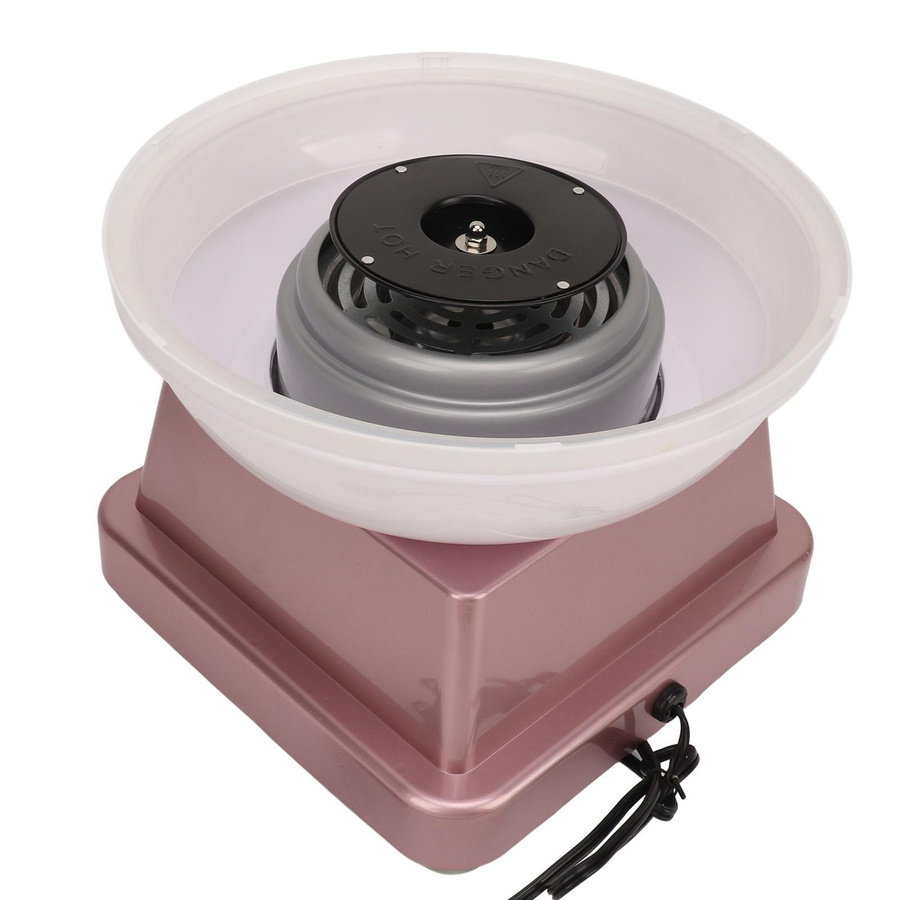 Zuckerwattemaschine für den Haushalt von aimo in Pink inklusive Stäbchen und Löffel - Bild 2