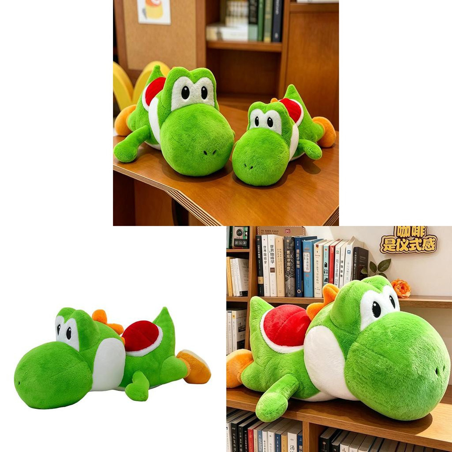 FernGlade Yoshi Kuscheltier Cartoon Kissen Dinosaurier 40cm - Bild 6