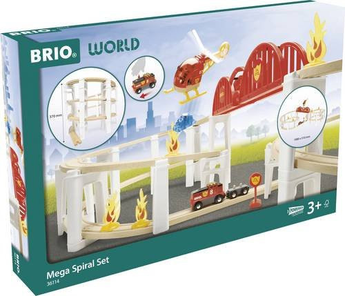 BRIO World, Großes Spiralenset, Spielzeuglok-Set, ab 3 Jahren - Bild 1