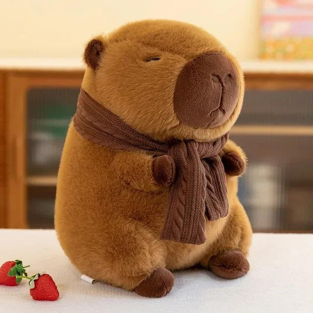 Binchi Fitness Capybara Puppe, Plüschtier, 30cm - Bild 1