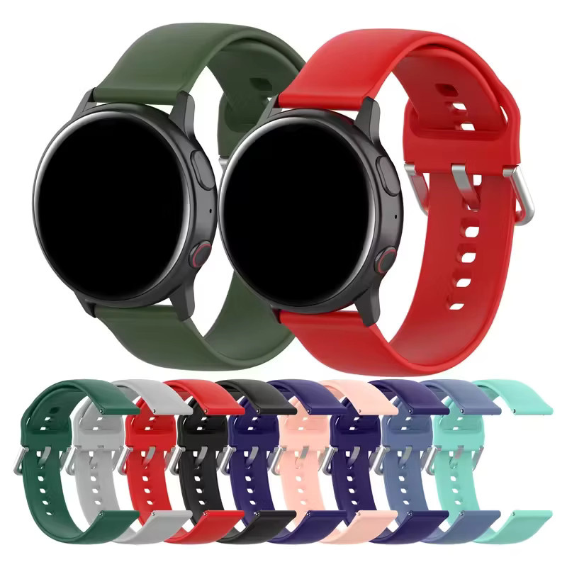 Uhrenarmband Silikon, 20 mm, 22 mm, Unisex - Bild 3