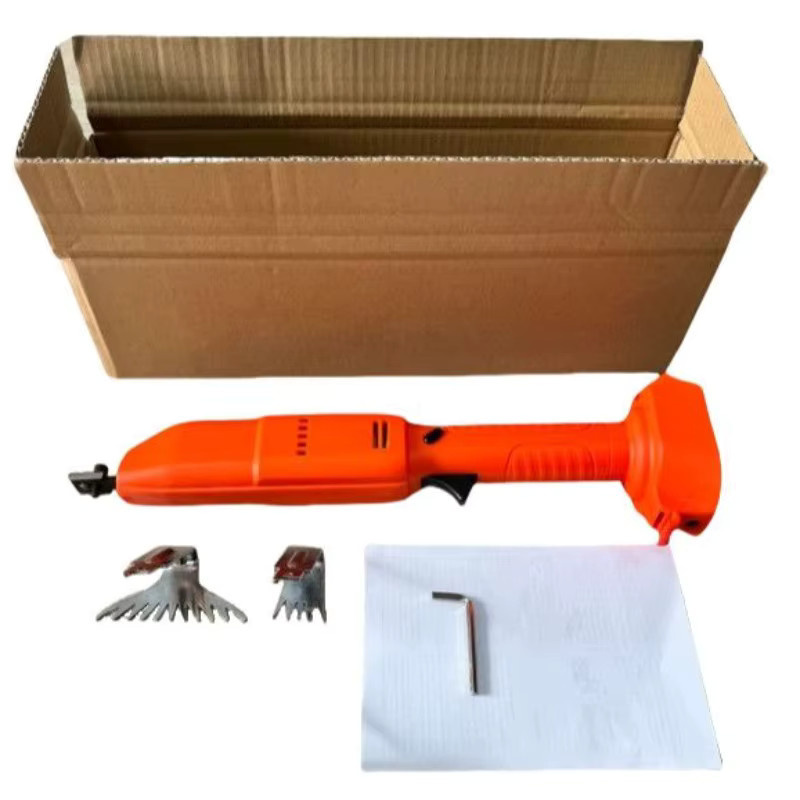 LISM Professionelle Mini Elektrische Hacke mit Akku, Tragbarer Handheld Rasenmäher in Orange - Bild 4