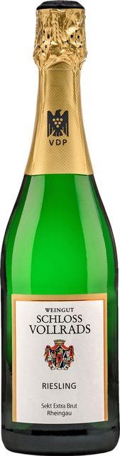 Schloss Vollrads Sekt Riesling Extra Brut, Rheingau, 2023, 0,75 l - Bild 1