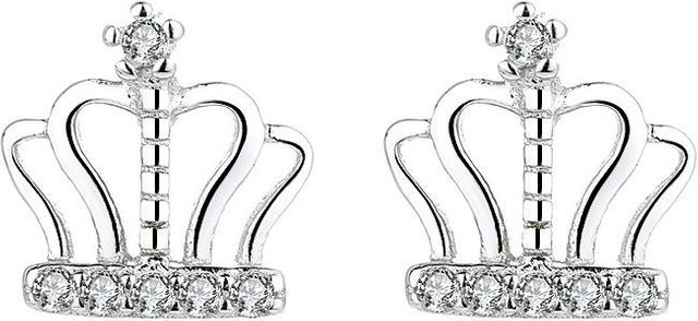 Lucky Star Jewelry Ohrstecker 925 Silber, Diamant, Weiß, Damen - Bild 1