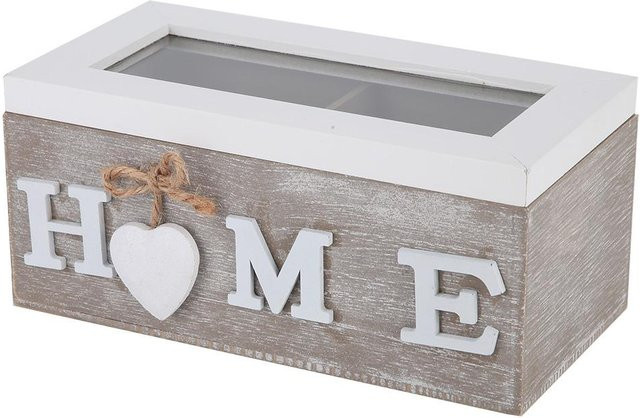 KaiSai Teebeutel Schmuck Organizer Aufbewahrungsbox Desktop Behälter in Weiß - Bild 1