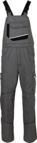 Kübler Latzhose ICONIQ cotton in Anthrazit/Schwarz mit reflektierenden Elementen, Größe 52 - Bild 1