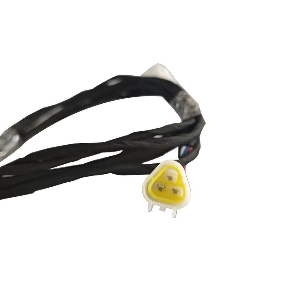 LCD Display Bildschirm Verlängerungskabel als Kabelbaum Adapter Stecker für Automotive Interior Modifikation, Schwarz - Bild 2