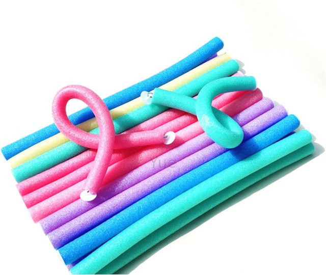 Multifunktions-Twist-Schwamm Haar Locken Wickler, 10er Set, bunte Farben - Bild 1