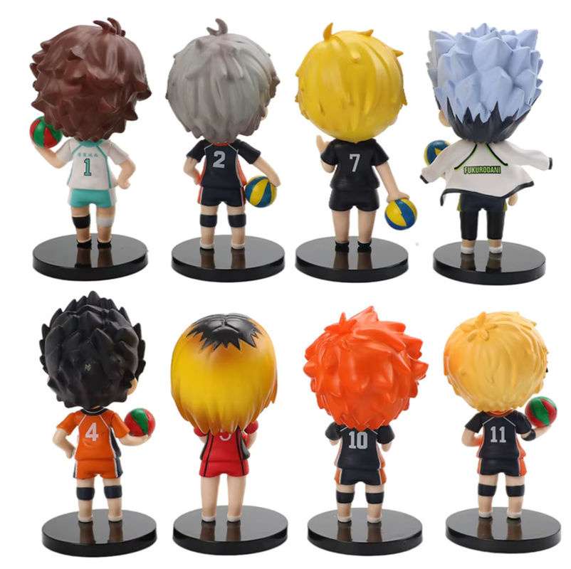 Bandai Haikyuu Actionfigur Hinata Shoyo Anime Modell aus Kunststoff, mehrfarbig - Bild 4