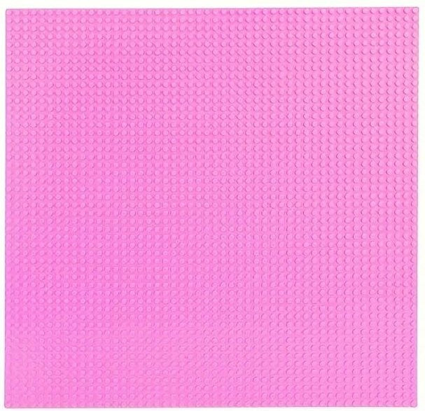Bai Fen Bai Klassische Grundplatte, Konstruktionsspielzeug, Kunststoff, Rosa / Pink, ab 6 Jahren - Bild 1