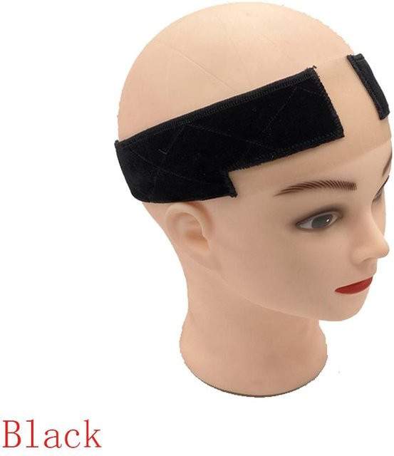 TianJinGeErLiShangMaoYouXianGongSi Samt-Perücken-Griffschal, Schwarz, Unisex - Bild 1