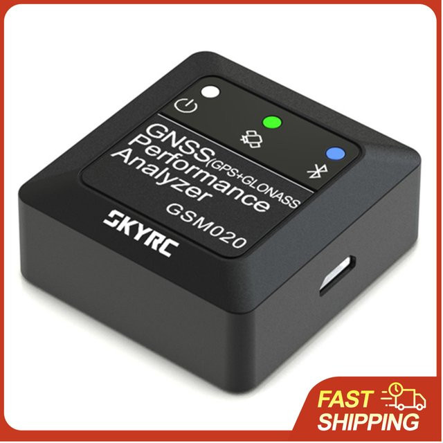 SkyRC GSM020 GNSS Leistungsanalysator und GPS Geschwindigkeitsmesser in Schwarz für RC-Autos, Hubschrauber, FPV Racing Drohnen und Quadcopter - Bild 1