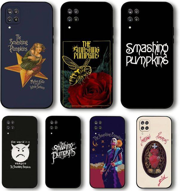 Rock The Smashing Pumpkins Soft Cover Handyhülle für Samsung Galaxy S21 S22 S23 S24 S25 S26 Ultra FE Plus 5G A52S - Bild 1