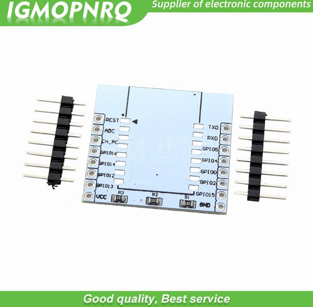 5er Set ESP8266 Serielle WiFi Modul Adapter Platte in Blau für ESP-07, ESP-12F und ESP-12E - Bild 1