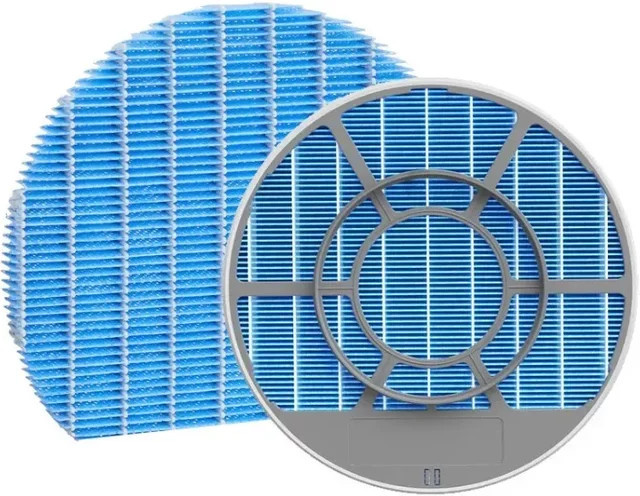 Kompatibler Luftbefeuchterfilter mit Rahmen für Sharp FZ-AX80MF, KI-BX70, KI-BX85, DX70 und DX85 in Blau, Anti-Bakterien und Anti-Schimmel, B/T/H: 222,0 x 31,0 x 0 cm - Bild 1