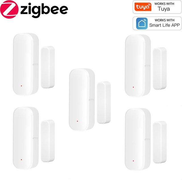 Tuya Zigbee 3.0 Tür- und Fenstersensor in Weiß als Einbruchmelder und Magnetkontakt für dein Smart Home mit Smart Life und Z2M - Bild 1