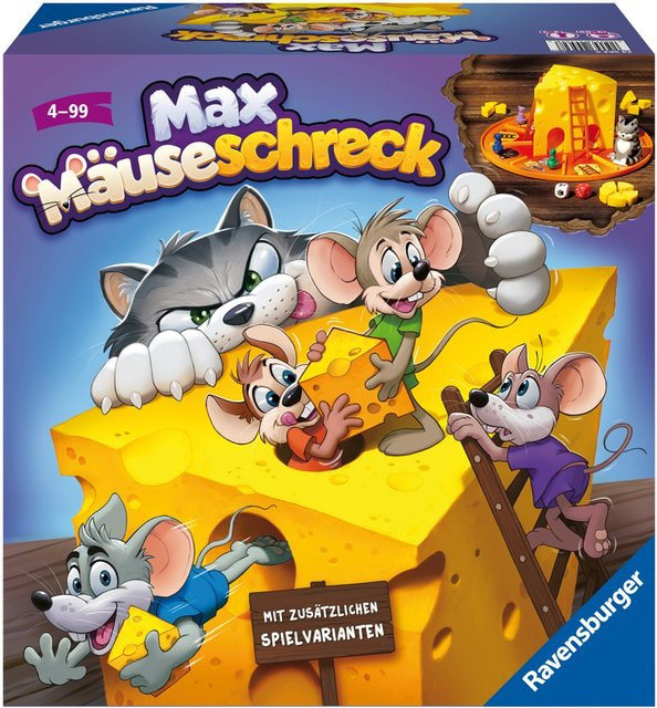 Ravensburger Max Mäuseschreck Würfel-Laufspiel ab 4 Jahren - Bild 1