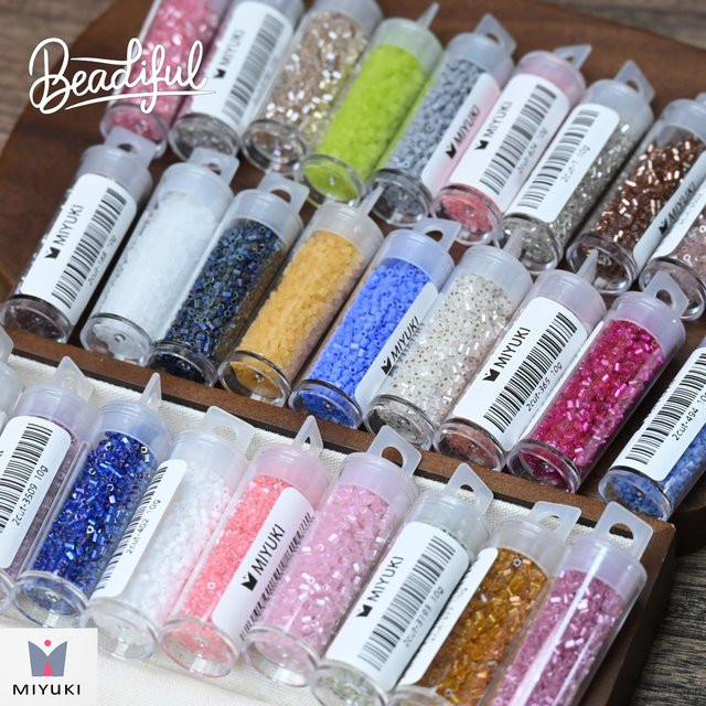 MIYUKI Seed Beads, 2-Cut Hex, Unisex - Bild 1