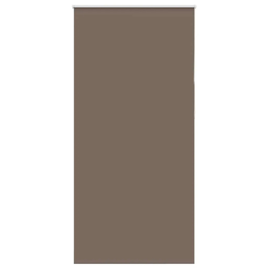 vidaXL Verdunkelungsrollo Kaffeebraun aus 100 % Polyester, B: 95 cm, H: 230 cm - Bild 2