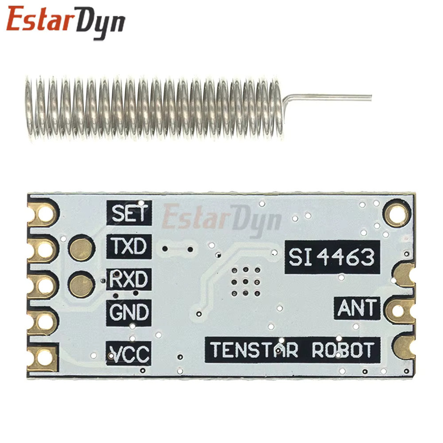 Estardyn HC-12 433 MHz SI4438 Drahtloses serielles Port-Modul mit Antenne für eine Reichweite von 1000 m als Bluetooth-Ersatz - Bild 2