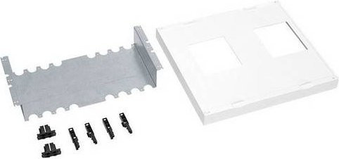 Hager UC32LH34M1 Bausatz für 2 Leistungsschalter, 3/4-polig, Weiß, B/H/T: 45 x 50 x 45 cm - Bild 1