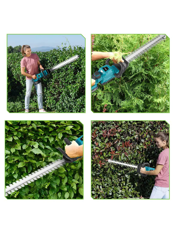 NewBeny Elektrische Heckenschere als kabelloses Garten-Strauchschneidegerät für Makita LXT Akkus - Bild 7