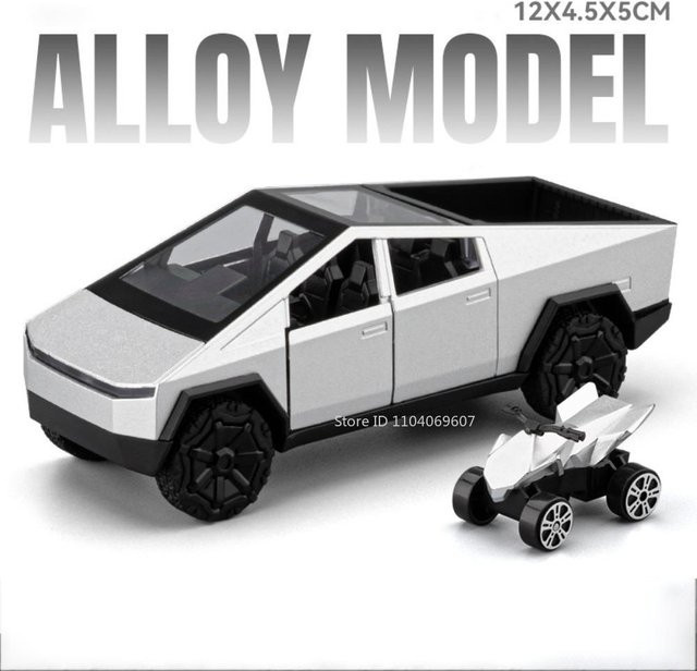 Linyi toy car Pickup Modell, Geländewagen, 1:36 Skala, Rückziehfunktion, ab 14 Jahren - Bild 1