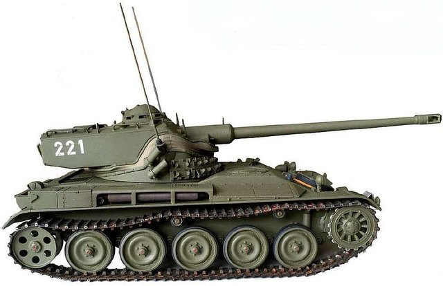 Arwico AMX-13 Turmnummer 221, Fahrzeug, 1:87 (Spur H0), Grün - Bild 1