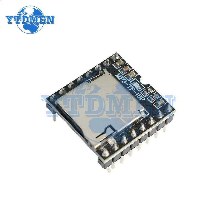 YTDMEN DFPlayer Mini MP3 Modul mit TF-Kartenslot und U-Disk für Arduino - Bild 2