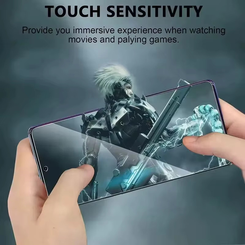 5 Stück transparente Hydrogelfolie Displayschutzfolie für Samsung Galaxy S25 S24 S23 S22 S21 S20 S10 S9 Plus FE und Note 20 Ultra - Bild 5