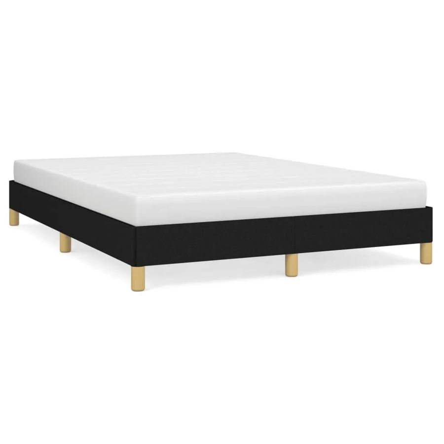 vidaXL Polsterbett aus Stoff in Schwarz, B/T/H: 160 x 200 x 163 cm - Bild 2
