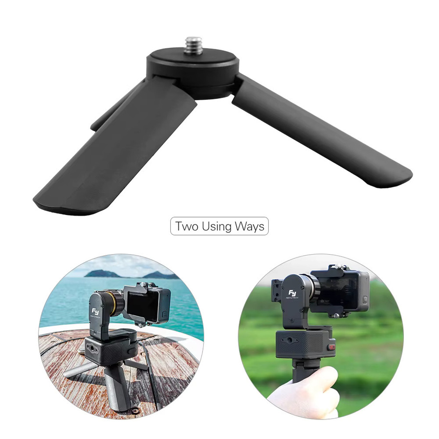 Feiyutech Mini Gimbal Stativ faltbare Fotografie Halterung für WG2 G5 SPG Serie Vimble C in Schwarz - Bild 2