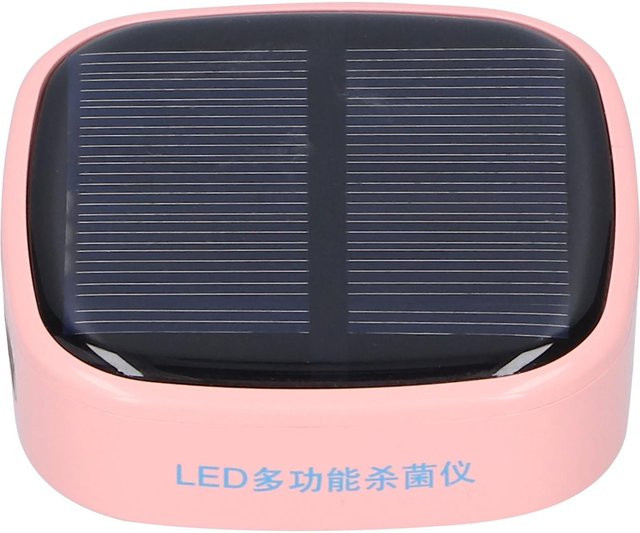 OutsideWorld Multifunktionale Tragbare LED UV-Reinigungsmaschine in Rosa und Grau - Bild 1