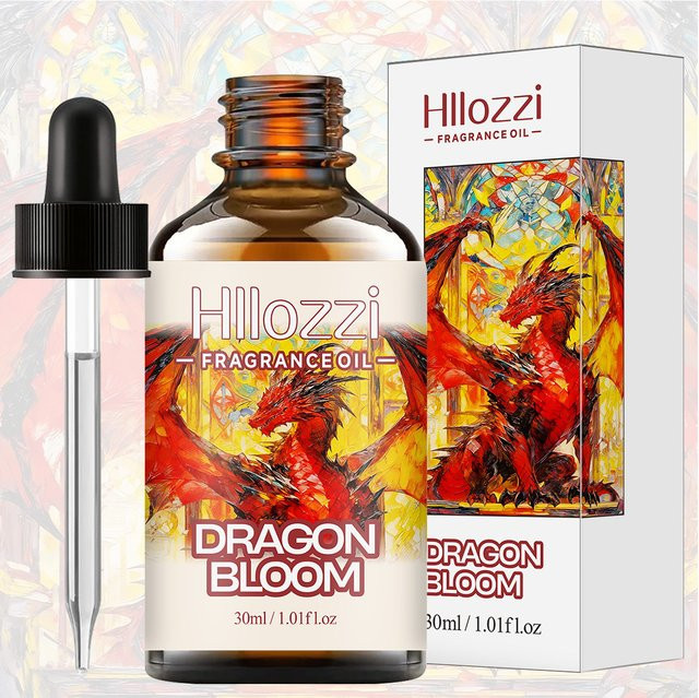 Hllozzi Dragon Bloom Duftöl, Unisex, Gesicht, Haare, Körper - Bild 1