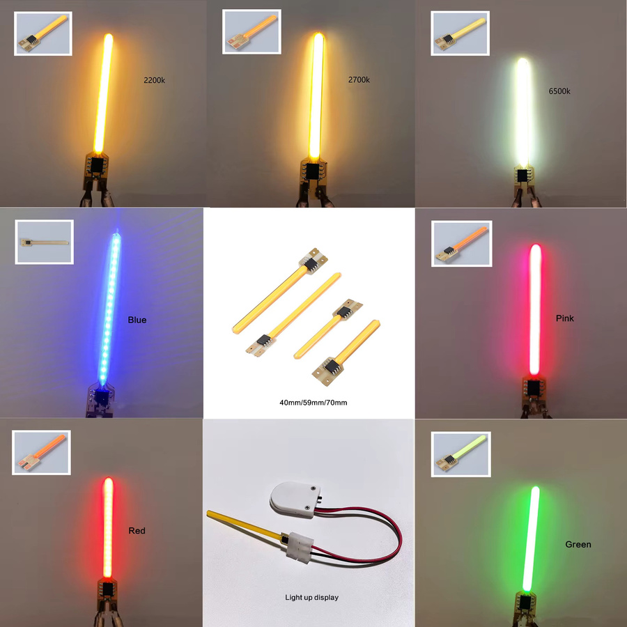 KISUFU Meteorschauer LED-Filament Lampe mit 5 Modi für dekorative Atmosphäre, transparente Lichtquelle mit fließendem Wasser Effekt - Bild 2