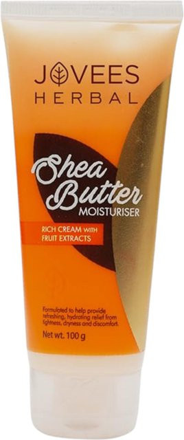 Jovees Herbal Sheabutter Feuchtigkeitscreme, 100g, für trockene Haut - Bild 1