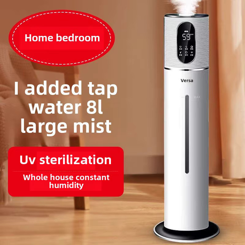 SUSWEETLIFE Ultraschall Luftbefeuchter mit 8L Großkapazität und Aromatherapie Funktion in Weiß - Bild 4