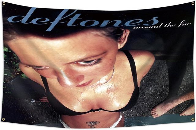 Deftones Around The Fur Wandteppich von JMG Household Supplies in Multicolour, Breite: 120 cm, Höhe: 180 cm - Bild 1