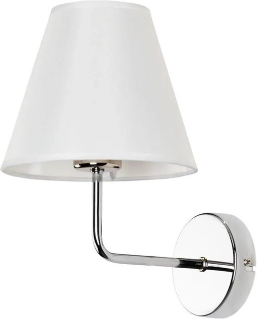 Arte Lamp Wandleuchte Elba in Chrom aus Metall mit E27 Fassung - Bild 1