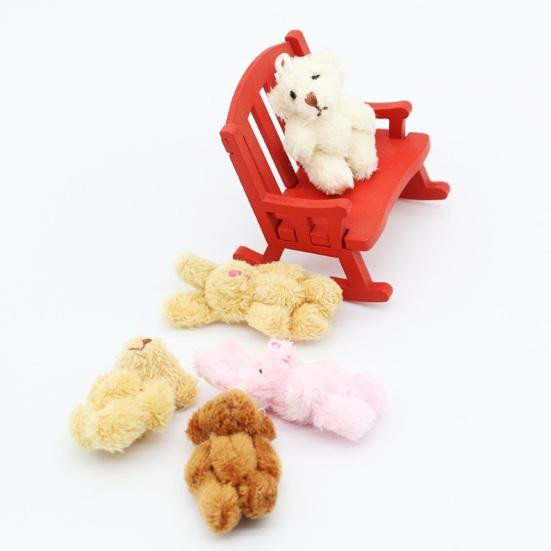 Yousheng Puppenhaus-Spielzeug, Puppe, Plüsch, Braun - Bild 2