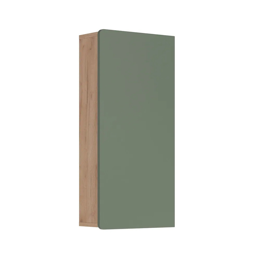 Vicco Hängeschrank Izan Goldkraft Eiche/Grün modern für das Badezimmer B/T/H: 76,6 x 15,6 x 36,6 cm - Bild 2