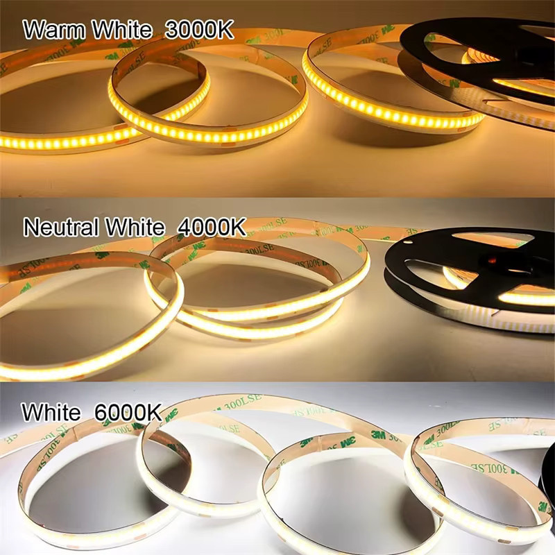 Acosh Neon COB-LED-Streifen mit 400 LEDs/m, flexibles CCT LED-Lichtband via USB, 5 V, Weiß - Bild 2