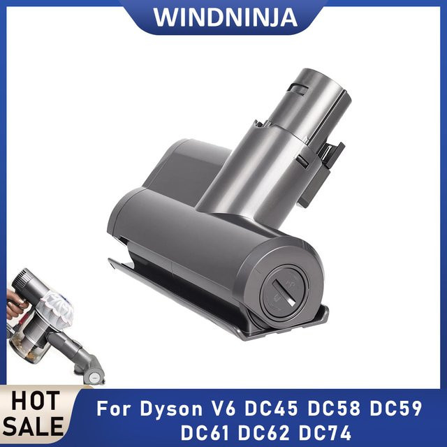 Dyson Mini Staubmilbenentfernungsbürste in Grau für V6 DC45 DC58 DC59 DC61 DC62 DC74 - Bild 1