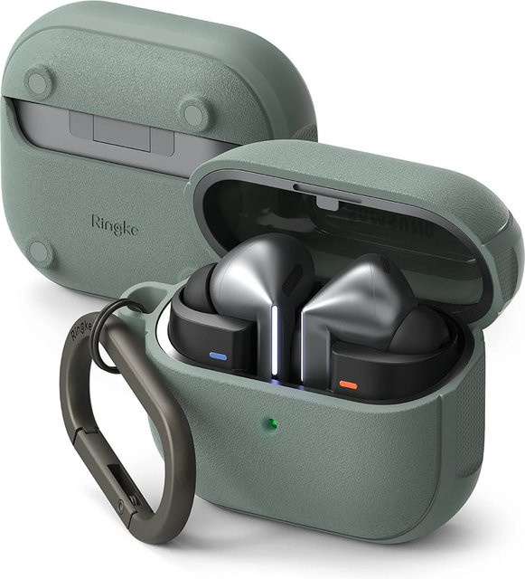 Ringke Onyx Magnetic Hülle für Samsung Galaxy Buds3 FE, Buds3 Pro und Buds3 in Grün - Bild 1