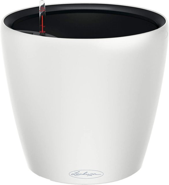Lechuza Pflanzgefäß Classico Color Ls in Weiß mit Ø 22 cm - Bild 1