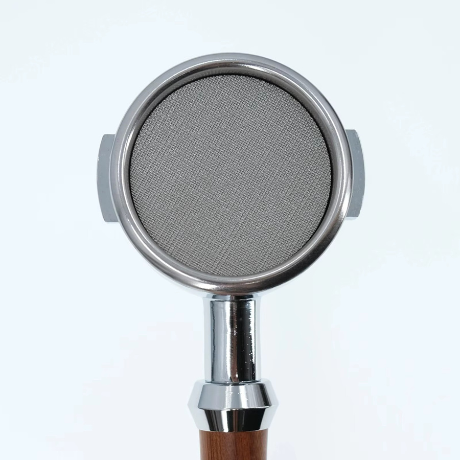 Wiederverwendbares Puck-Sieb von TIME OWNER für Espressomaschinen, silbernes Mesh-Sieb mit feiner Maschenstruktur, Durchmesser: 5,8 cm - Bild 4